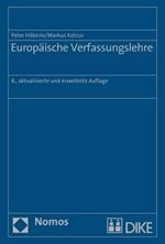 Europaische Verfassungslehre