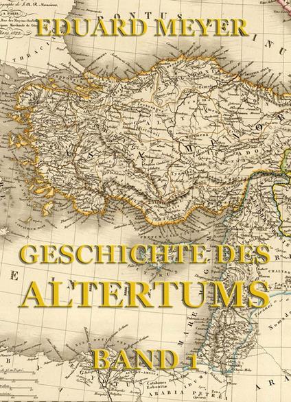 Geschichte des Altertums, Band 1