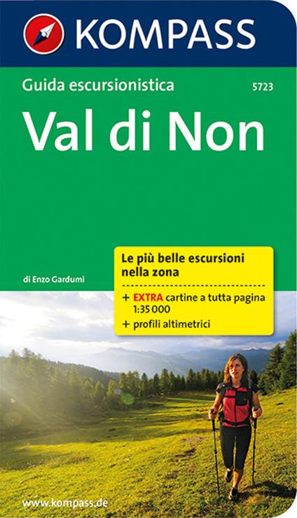 Guida escursionistica n. 5723. Val di Non - Enzo Gardumi - copertina