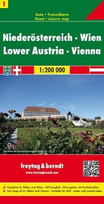 Austria bassa Vienna 1:200.000 - copertina