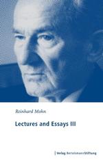 Lectures and Essays III