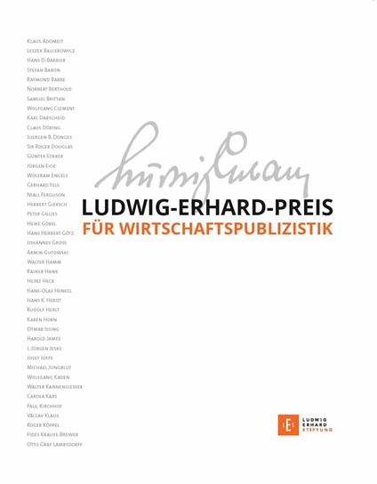 Ludwig-Erhard-Preis für Wirtschaftspublizistik