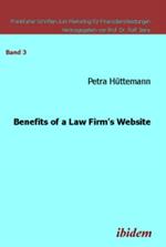 Benefits of a law firm's website.