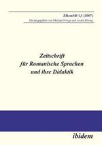 Zeitschrift f r Romanische Sprachen und ihre Didaktik. Heft 1.1