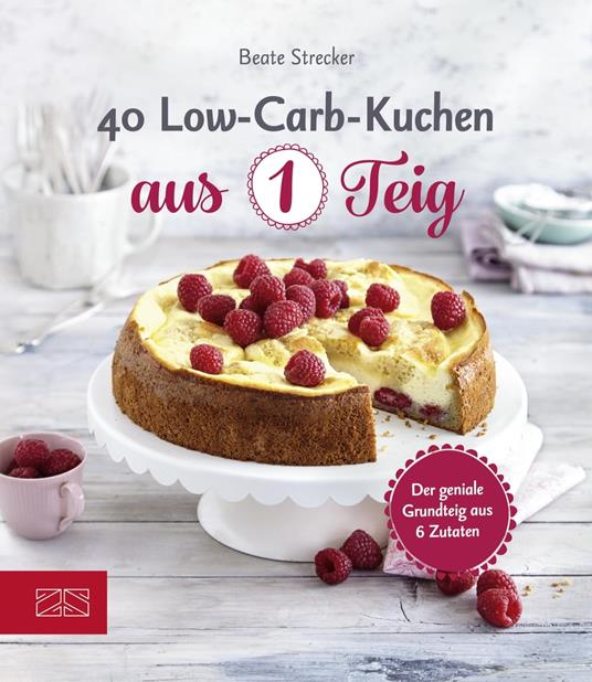 40 Low-Carb-Kuchen aus 1 Teig