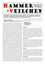 Hammer + Veilchen Nr. 1