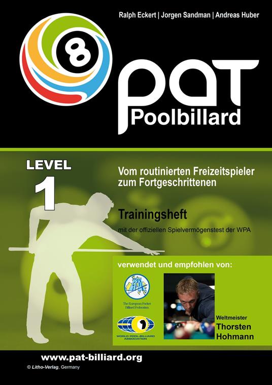 PAT Pool Billard Trainingsheft Stufe 1