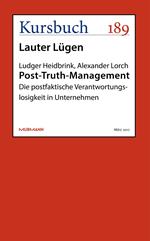 Post-Truth-Management