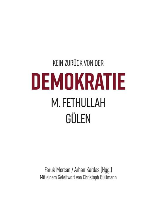 Kein zurück von der Demokratie