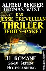 Das Jesse Trevellian Thriller Ferien-Paket: 11 Romane