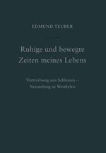 Ruhige und bewegte Zeiten meines Lebens