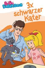 Bibi Blocksberg - 3x schwarzer Kater