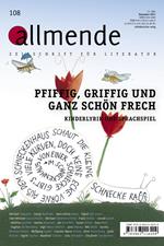 Allmende 108 – Zeitschrift für Literatur