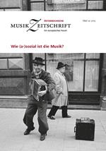 Wie (a-)sozial ist die Musik?