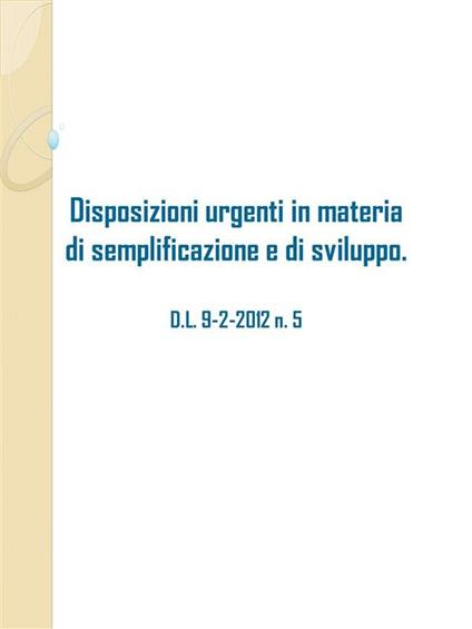 Decreto semplificazioni - Studium Legis - ebook