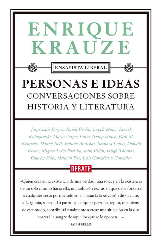 Personas e ideas (Ensayista liberal 1)