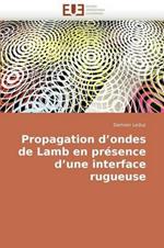 Propagation d'Ondes de Lamb En Pr sence d'Une Interface Rugueuse