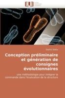 Conception Pr liminaire Et G n ration de Consignes  volutionnaires