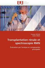 Transplantation R nale Et Spectroscopie Rmn