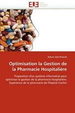 Optimisation La Gestion de la Pharmacie Hospitali re