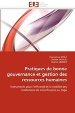 Pratiques de Bonne Gouvernance Et Gestion Des Ressources Humaines