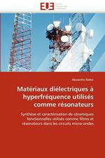 Mat riaux Di lectriques   Hyperfr quence Utilis s Comme R sonateurs