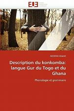 Description Du Konkomba: Langue Gur Du Togo Et Du Ghana