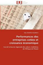 Performances Des Entreprises Cot es Et Croissance  conomique