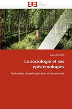 La Sociologie Et Ses  pist mologies