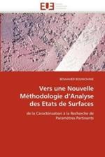 Vers Une Nouvelle M thodologie D Analyse Des Etats de Surfaces