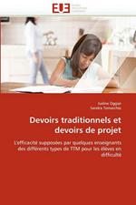 Devoirs Traditionnels Et Devoirs de Projet