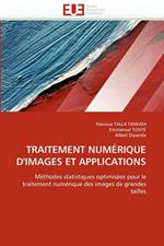 Traitement Num rique d''images Et Applications