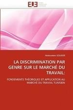 La Discrimination Par Genre Sur Le March  Du Travail