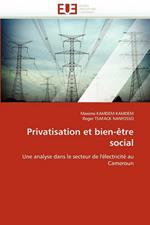 Privatisation Et Bien- tre Social