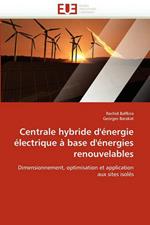 Centrale Hybride d' nergie  lectrique   Base d' nergies Renouvelables