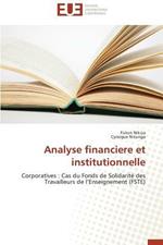 Analyse Financiere Et Institutionnelle