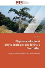 Phytosociologie Et Phyto cologie Des For ts   Pin d''alep