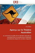 Aper u Sur Le Th  tre Australien