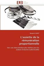 L''assiette de la R mun ration Proportionnelle