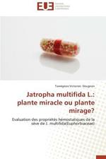 Jatropha Multifida L.: Plante Miracle Ou Plante Mirage?