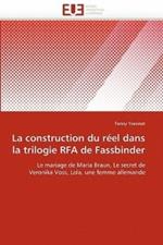 La Construction Du R el Dans La Trilogie Rfa de Fassbinder