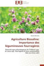 Agriculture Biosaline: Importance Des L gumineuses Fourrag res