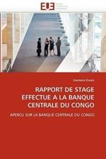 Rapport de Stage Effectu    La Banque Centrale Du Congo