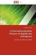 L''internationalisation Pr coce Et Rapide Des Entreprises