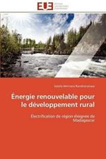 nergie Renouvelable Pour Le D veloppement Rural