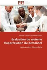 Evaluation Du Syst me d'Appr ciation Du Personnel