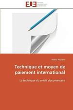 Technique Et Moyen de Paiement International