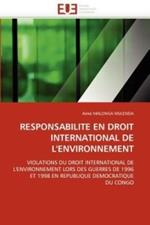 Responsabilit  En Droit International de l'Environnement
