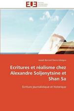 Ecritures Et R alisme Chez Alexandre Soljenytsine Et Shan Sa