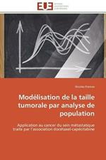 Mod lisation de la Taille Tumorale Par Analyse de Population